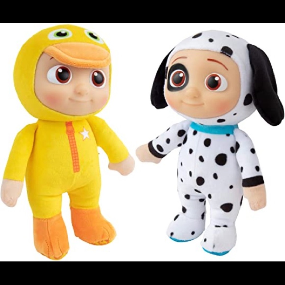 8” JJ COCOMELON Duck OR Puppy